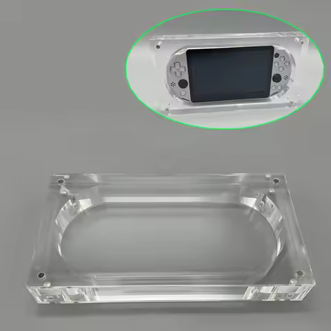 High Transparency Acrylic Shell Magnetic Suction Cover Storage Box Display Box for PlayStation VITA 