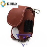 ST/💝Baiyu Japanese and Korean Golf Mini BackpackPUGolf Bag Golf Small Waist Bag Small Ball Bag Accessories Bag Q1WK