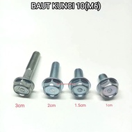 Flange Bolt M6x10 M6x15 M6x20 M6x30 Key 10/ Boltknalpot 10 6x10 6x15 6x20 6x30/ Flange Cap Bolt 6x10