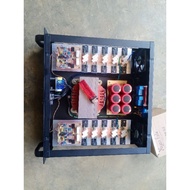 [EL77] power amplifier rakitan 10 amper besar ct 45 (free packing kayu)