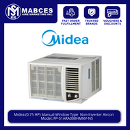 Midea 0.75 HP Manual Window Type  Non-Inverter Aircon FP-51ARA008HMNV-N5