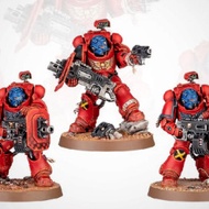 WARHAMMER 48-110 SPACE MARINE  ERADICATOR SQUAD WITH HEAVY BOLTERS GAMES WORKSHOP