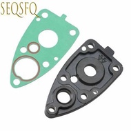 6E0-45321 Water Pump Aluminium Plate Kit 6E0-45315 Gasket For Yamaha Outboard Motor 2 Stroke 4HP 5HP