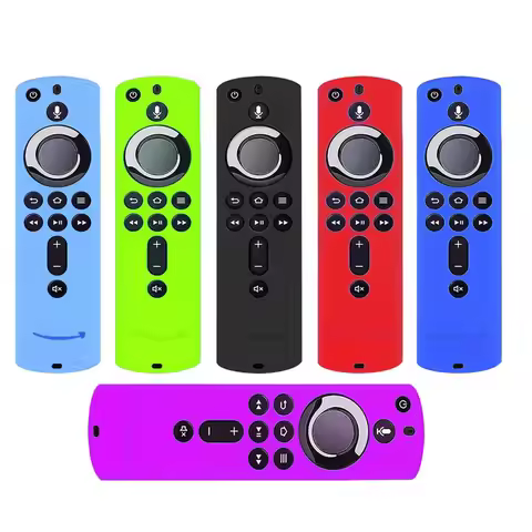 Silicone protective case For Amazon L5B83H Fire TV stick 4K 2nd Gen dustproof drop resistant remote 