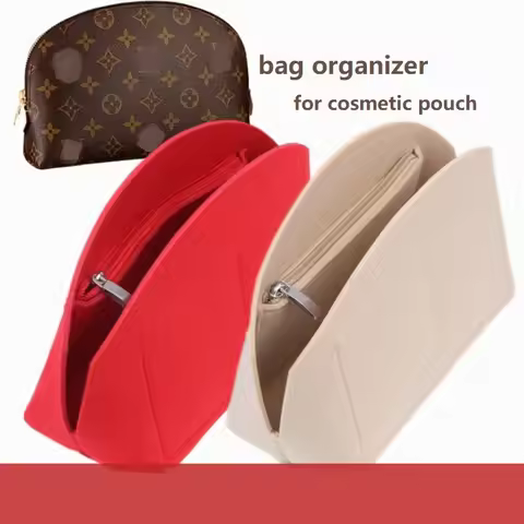 【Only Sale Inner Bag】Bag Organizer Insert For LV Cosmetic Pouch PM MM Bag Organiser Divider Shaper P
