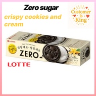 [LOTTE] Zero Sugar Free Cookie and Cream Sand Cookie /96g