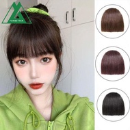 FORBETTER Synthetic Wig Pads Black brown Women Fringe Hairpiece Neat Hair Bang Hair Extension Hair A