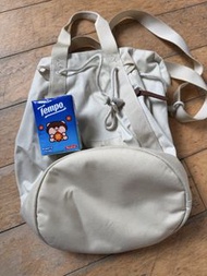 Gregory 米白色束口背包