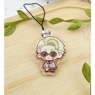Sorcerer holding sword phone charm