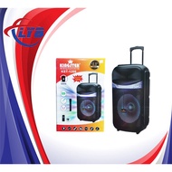 Kingster kst-1208  portable speaker wireless and bluetooth speaker with wireless microphone
