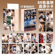 [Ready Stock] TF Family 4th Generation 55 Pieces High-Face Small Card Boxed Double-Sided High-Defini