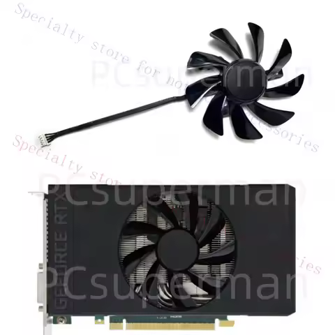 A+ Replacement For Dell RTX2060 2060 Super 8GB GDDR6 Graphics Cooling Fan