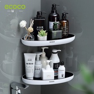 ecoco | ชั้นวางของในห้องน้ำติดผนัง ไม่ต้องเจาะ