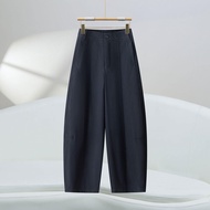 กางเกงบอลลูนทรงกระชับ ผ้าบาง กางเกงลำลอง