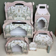PROMO GABLE BOX LEBARAN / BOX HAMPERS IDUL FITRI / DUS PARCEL HARI RAYA KEMASAN KUE KERING GABLE BOX