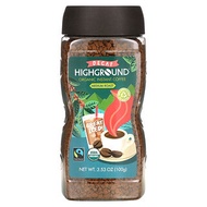 Highground Coffee, Organic Instant Coffee, Medium Roast, Decaf, 3.53 oz (100 g)