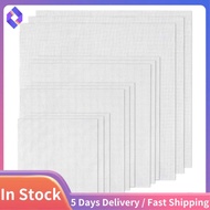 12 Pcs Aida Cloth - 14 Count White Fabric for Embroidery & Crafts