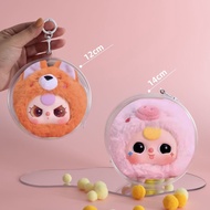 [G-Plus Studio] Baby Three Years Old Transparent Storage Bag Round 12cm 14cm Super Hot Cotton Doll F