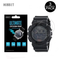 3Pcs ที่ป้องกันหน้าจอสำหรับ Casio G-Shock GD100 GD-100 GD-120 GA-100 GA-100TS GA-100MB GA-100CM GD-1