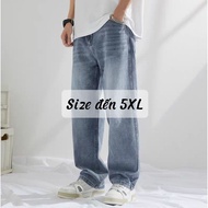 [WIDE-LET MEN'S JEANS] Unisex Baggy Form – Size S to 5XL