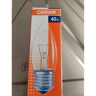 Clear Incandescent Bulb 40/60 Watt Clear/Frozen Bulb Osram Yellow Light