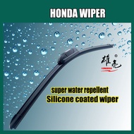 Silicone Wipers Honda Vezel City CR-V HR-V Shuttle Accord Civic Freed fit Odyssey Jazz Silicone Coated Wipers