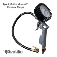 GENTILIN Tyre Inflation Gun with Pressure Gauge