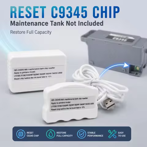 C9345 Waste Ink Chip Resetter For Epson L18050 L8050 ET-8550 8500 WF-7830 7840 7820 C8000 C5800 ET-5