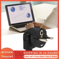 1buycart EU4.8MM To IEC320 C7 Adapter  Pure Copper Core 16A 250V Computer Power CE Certification 4pc