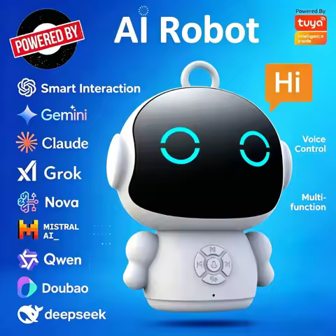 Smart AI Robot WiFi Early Education Toys For Children Speech Recognition & Voice Interactive Educati