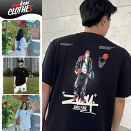 Unisex Local Brand SUPKEN T-shirt – 100% Genuine Cotton, ANGYAD STREET BALLER Print – A801