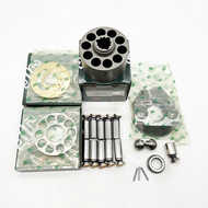 ชิ้นส่วนรถขุดไฮดรูอลิก KOMATSU PC56-7แผ่นวาล์วลูกสูบปั๊มสวอช PC56-7ปั๊มจานแบนแกนเพลากลางรองเท้า