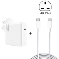 96W USB-C / Type-C Power Adapter Portable Charger with 1.8m USB-C / Type-C to USB-C / Type-C Chargin