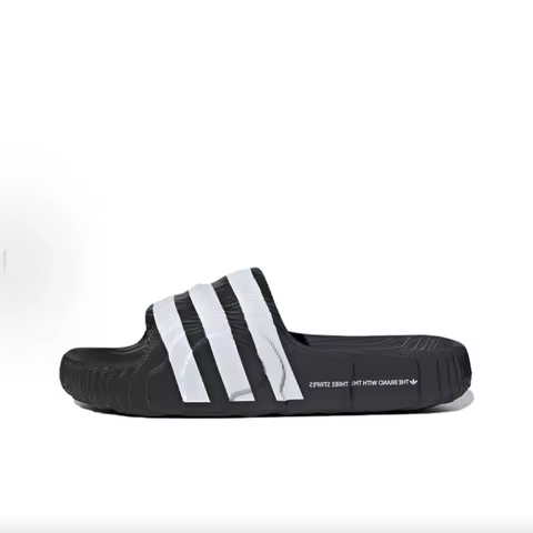 adidas Originals ADILETTE 22 Thick-Soled Outdoor Wear Comfortable and Durable EVA Abrasion-Resistant