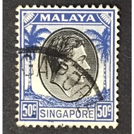 M369 - MALAYA STAMP USED - 1945-1948 Malaya Straits Settlements KGVI
