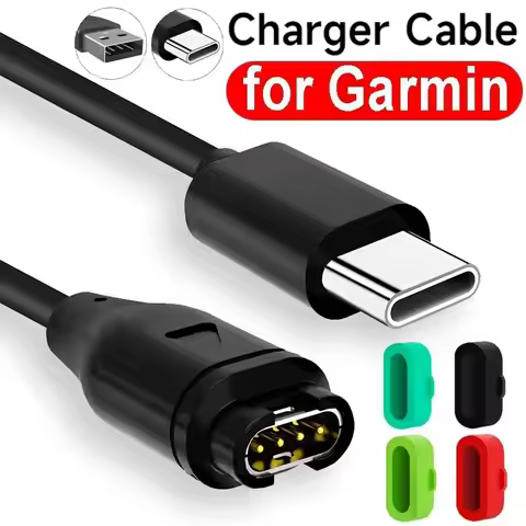 USB C Charging Cable For Garmin Fenix 8 7 5X 6S Pro Type C Quick Charger Cord for Garmin Fenix Dust 