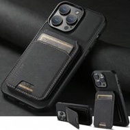 เคสโทรศัพท์หนัง PU พร้อมขาตั้ง ช่องใส่การ์ด เคสกระเป๋าสตางค์ เข้ากันได้กับ iPhone 17 Pro Max 16 Plus
