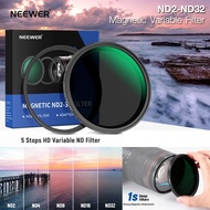 NEEWER MAGNETIC VARIABLE ND FILTER HD ND2-ND32