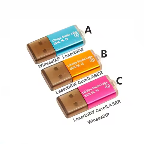 Lihuiyu M2 M3 Controller Control System Dongle A/B/C CorelLaser LaserDRW Winseal DIY Co2 40W 50W Las