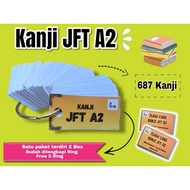 KAYDEN STORE (687 Kanjis) KANJI JFT A2 JAPANESE LANGUAGE. KANJI JFT BASIC A2. KANJI N4 JAPANESE LANG