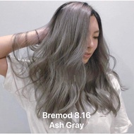 ❏﹉☑Bremod Hair Color 8.16 Ash Gray + Oxidizing + Bleah