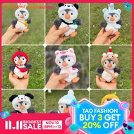 Handmade Jellycat Peanut Penguin 11cm Handmade Hat Accessories Clothes Super Cute