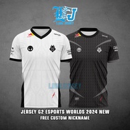 JERSEY G2 Esports 2024 NEW (free custom nickname)