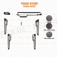 HONDA CRV 12-25 Interior decal stickers with matte carbon grain, glossy carbon grain, wood grain, hi