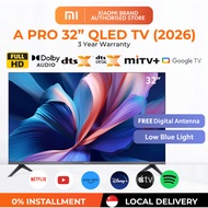 Xiaomi A Pro 32" Smart Google TV with Google Assistant Playstore Netflix Youtube Built in High Defin