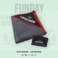 ＦＵＮＤＡＹ【LIFECODE 地墊出租 3天2夜】露營用品租借／PE防水地墊／460x300 ／帳篷出租租借