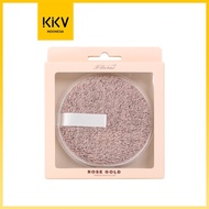 kkv dulce luna reusable makeup remover pad ( pink ) 1pc - pink pad