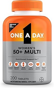 ONE A DAY Women’s 50+ Healthy Advantage Multivitamins, Supplement with Vitamins A, C, E, B1, B2, B6,