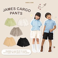 Sharon&shawn - James Cargo Pants - Kids Shorts - Kids Cargo Pants
