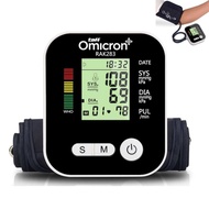 tensimeter digital / alat ukur tensi tekanan darah bukan brand omron - hitam no voice